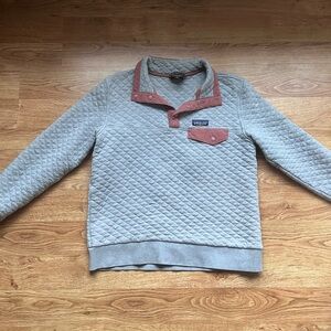 PATAGONIA Quarter Zip Quilted Pullover Jacket